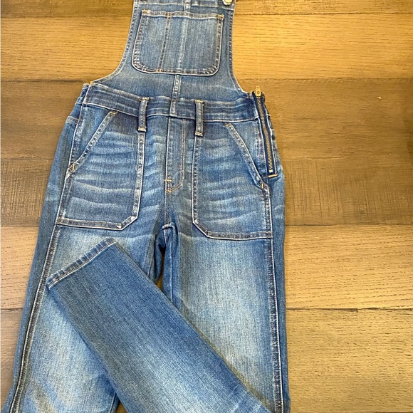 Madewell Skinny Overalls Jansing Wash Size XXS - Picture 5 of 6